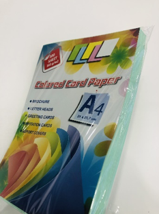 Color Card Paper 160gsm
