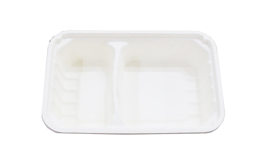 Fest Bio 2 Compartments Takeaway Box With Lid 600ml – HM 002